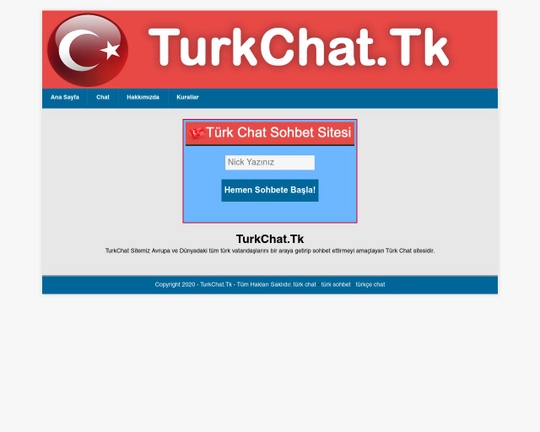 TurkChat.tk Logo
